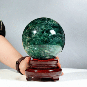 Quả cầu fluorit xanh 3,82kg - 13,2cm
