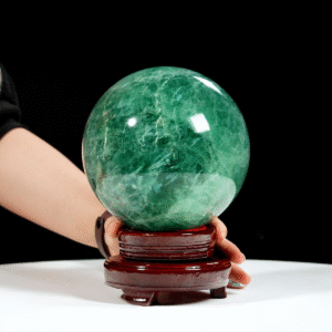 Quả cầu fluorit xanh 5,34kg - 14,8cm